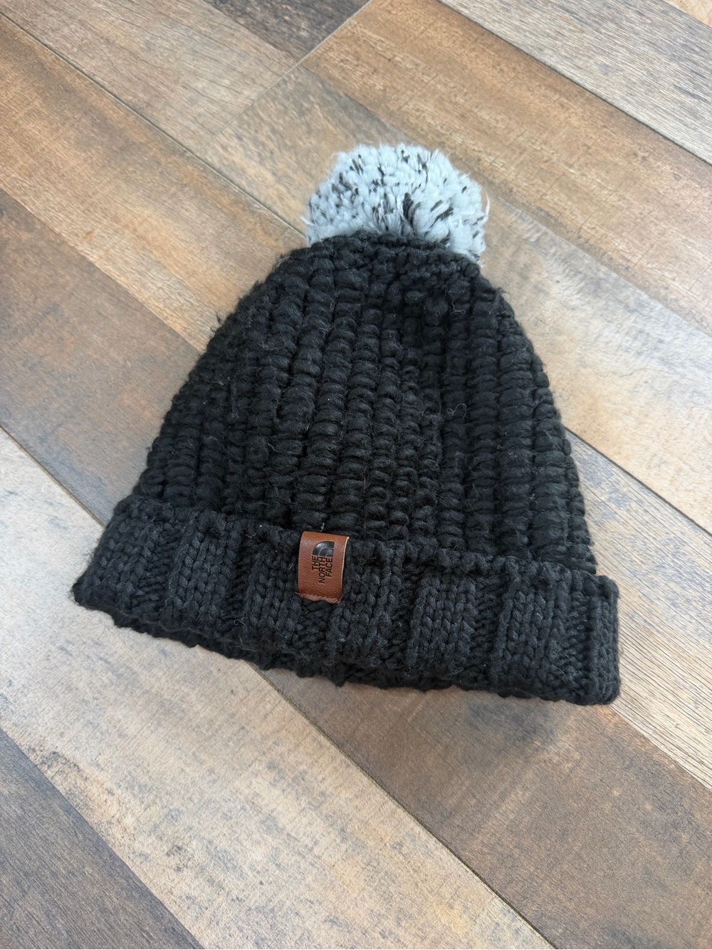 The North Face knit beanie